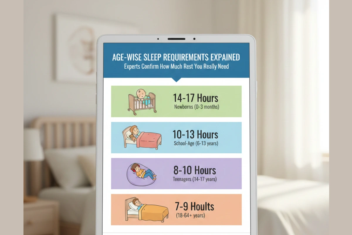 Age-Wise Sleep Requirements