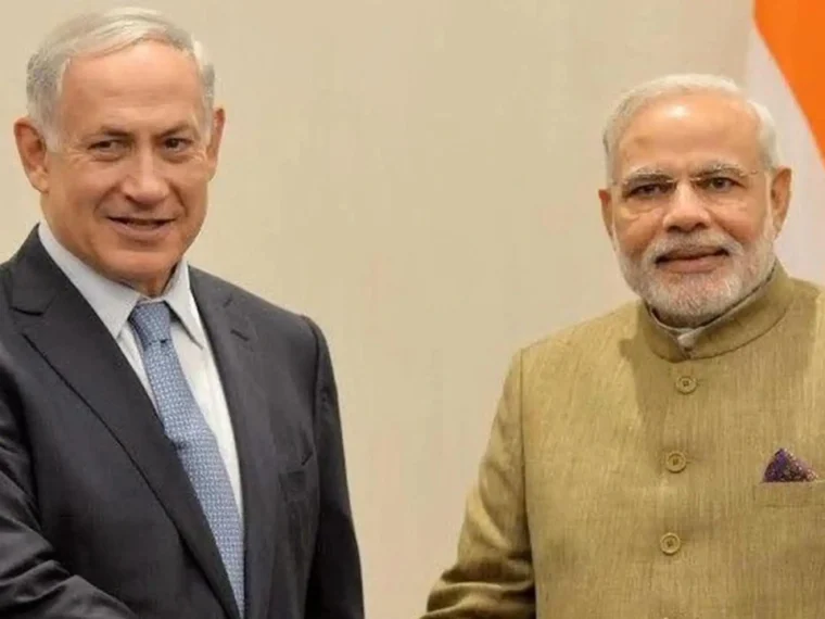 Benjamin Netanyahu and Modi