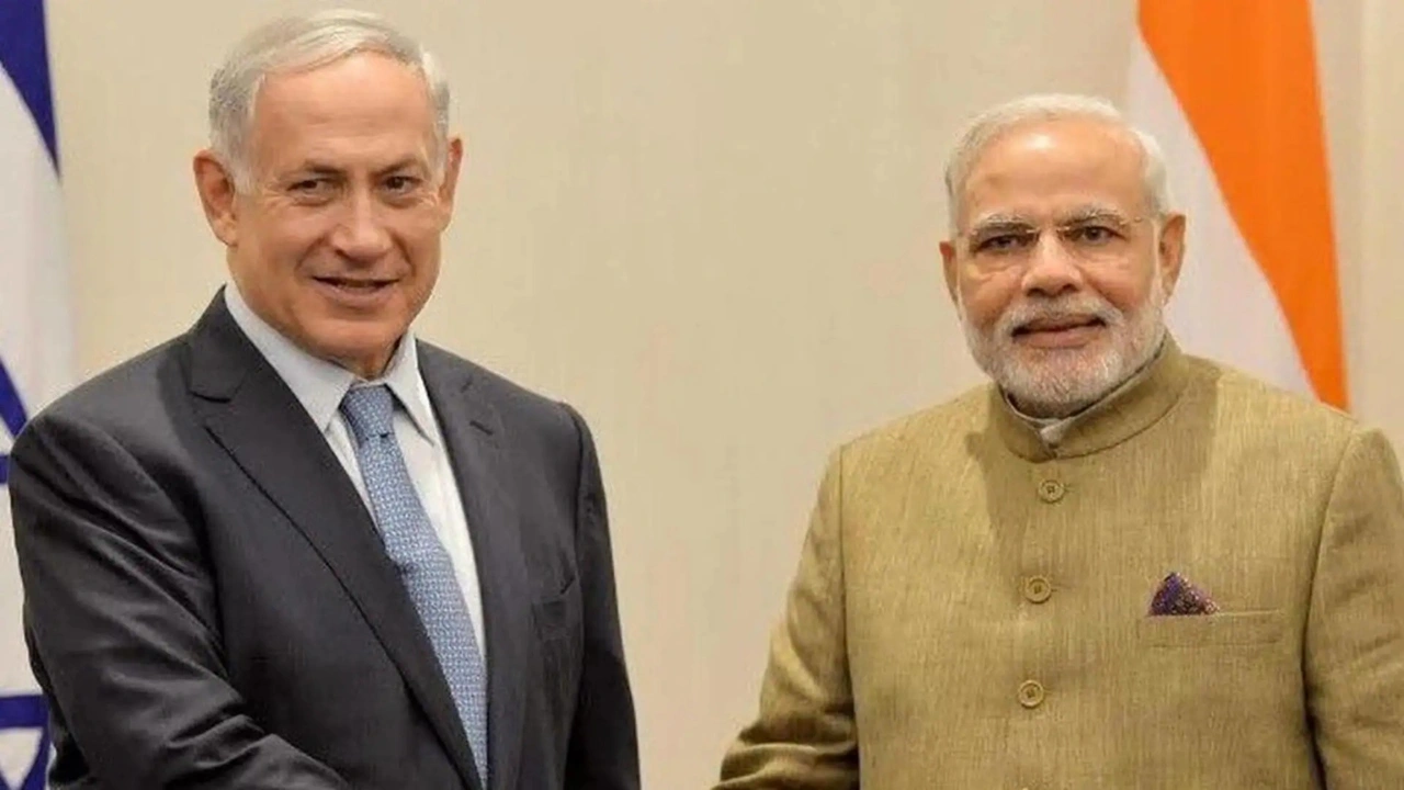 Benjamin Netanyahu and Modi