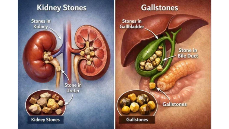 Kidney vs Gallbladder Stones