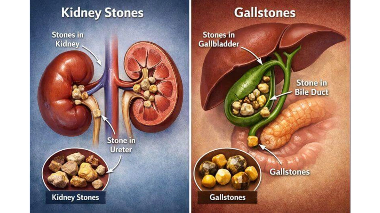 Kidney vs Gallbladder Stones