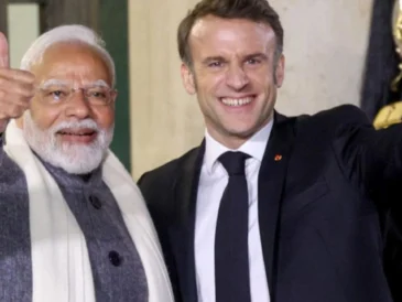 Macron India Visit